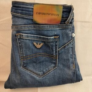 Emporio Armani Blue Denim Jeans